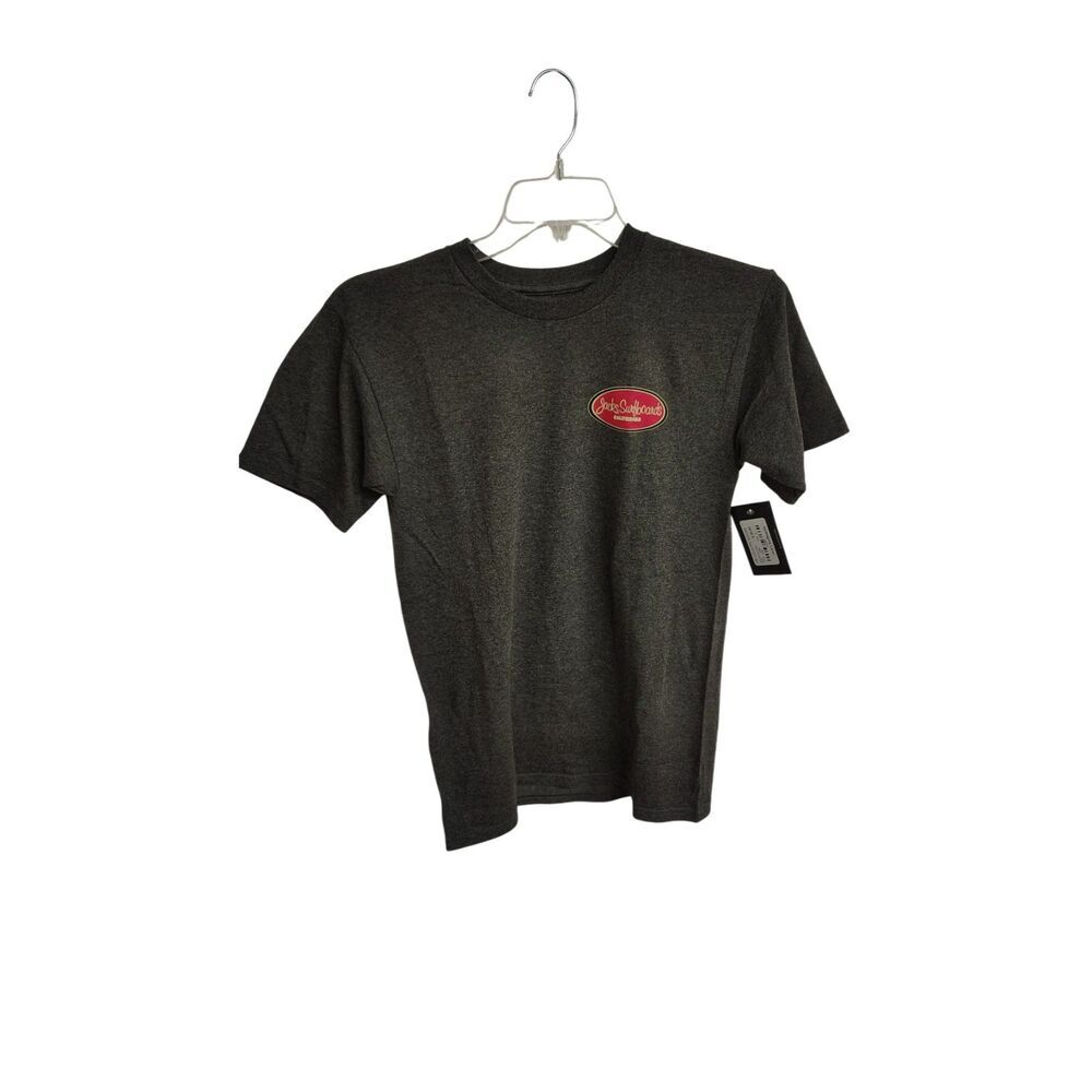 NWT Jack's Surfboards Small Dark Gray Short Sleeve Graphic T-Shirt‎